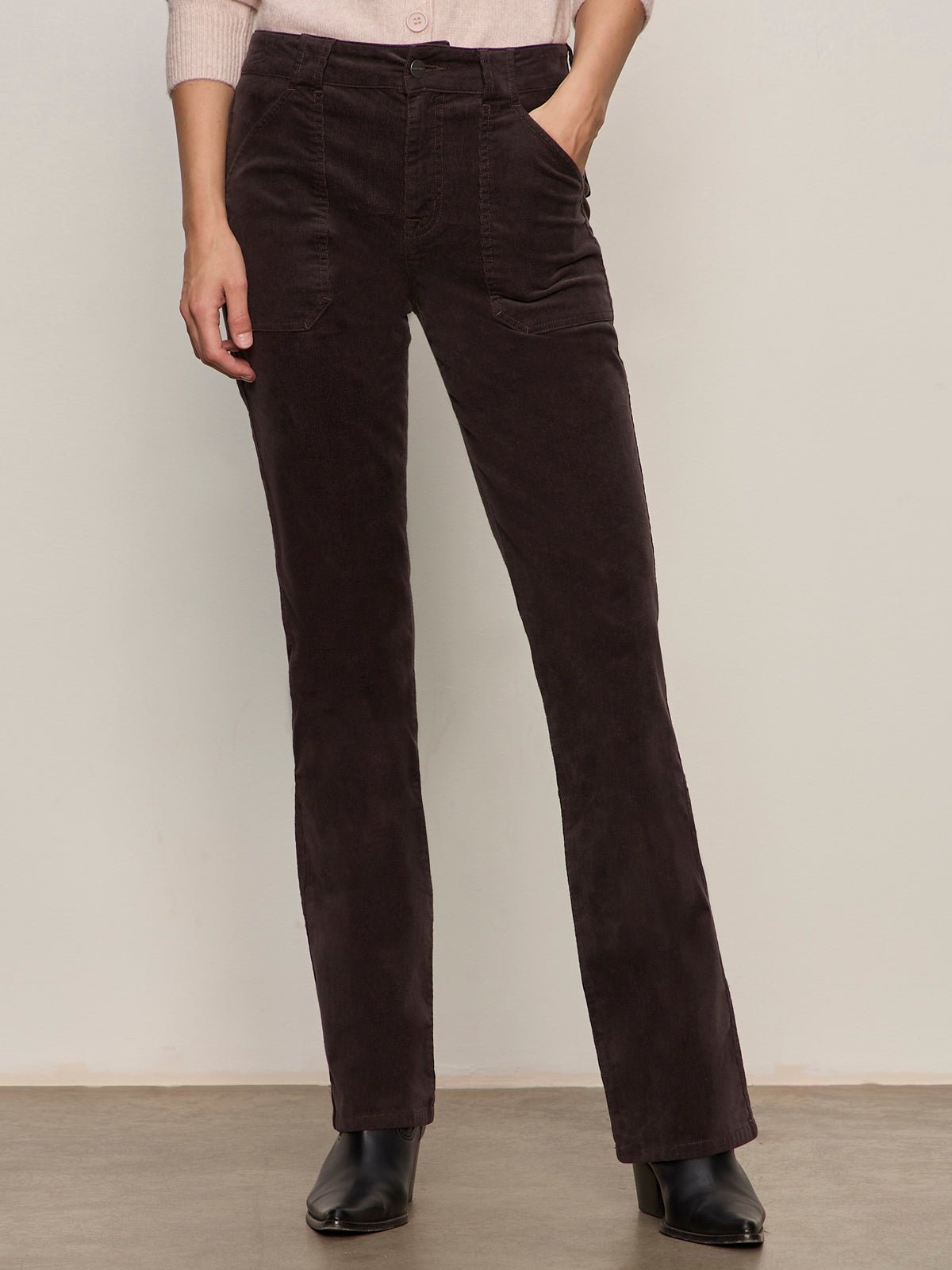 Corduroy Hayden Bootcut Pant Semi Sweet - Sanctuary Clothing