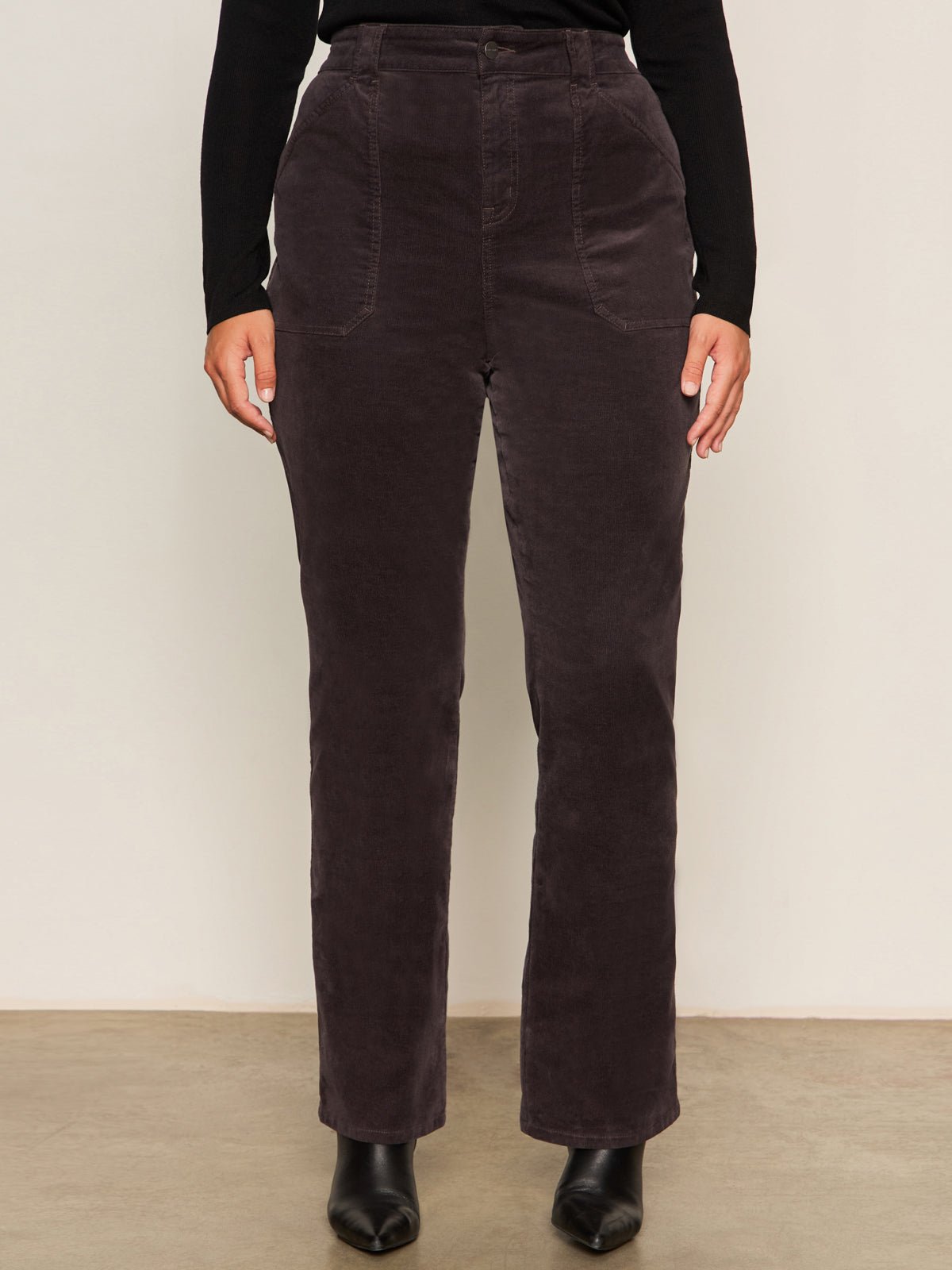 Corduroy Hayden Bootcut Pant Semi Sweet Extended Sizing - Sanctuary Clothing