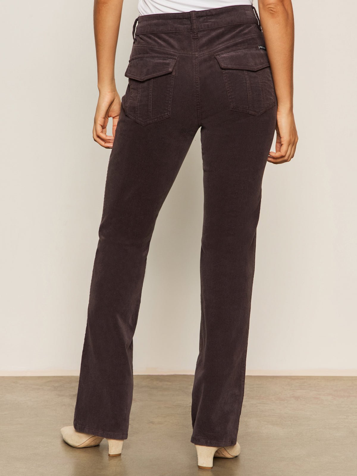 Corduroy Hayden Bootcut Pant Semi Sweet Petite Sizing - Sanctuary Clothing