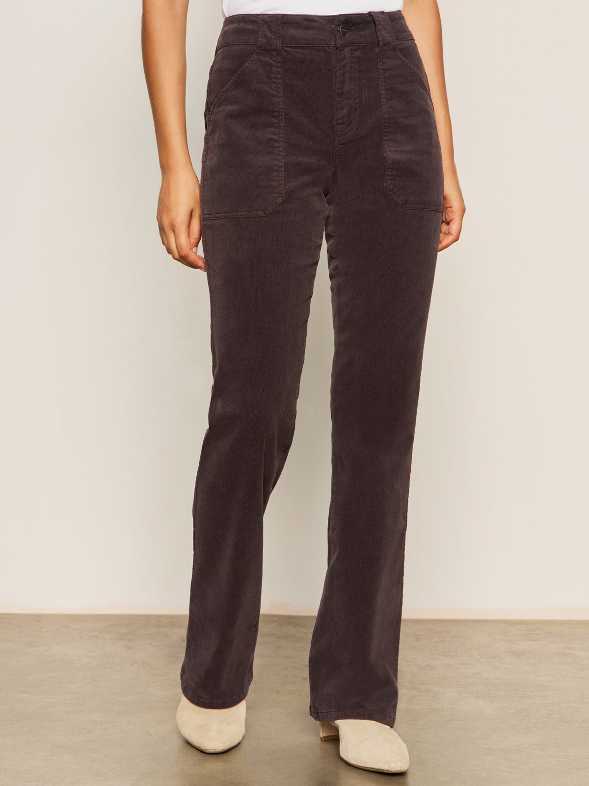 Corduroy Hayden Bootcut Pant Semi Sweet Petite Sizing - Sanctuary Clothing