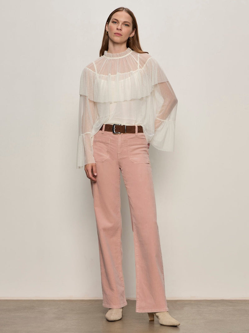 Corduroy Marine Pant Dusty Rose alt 5