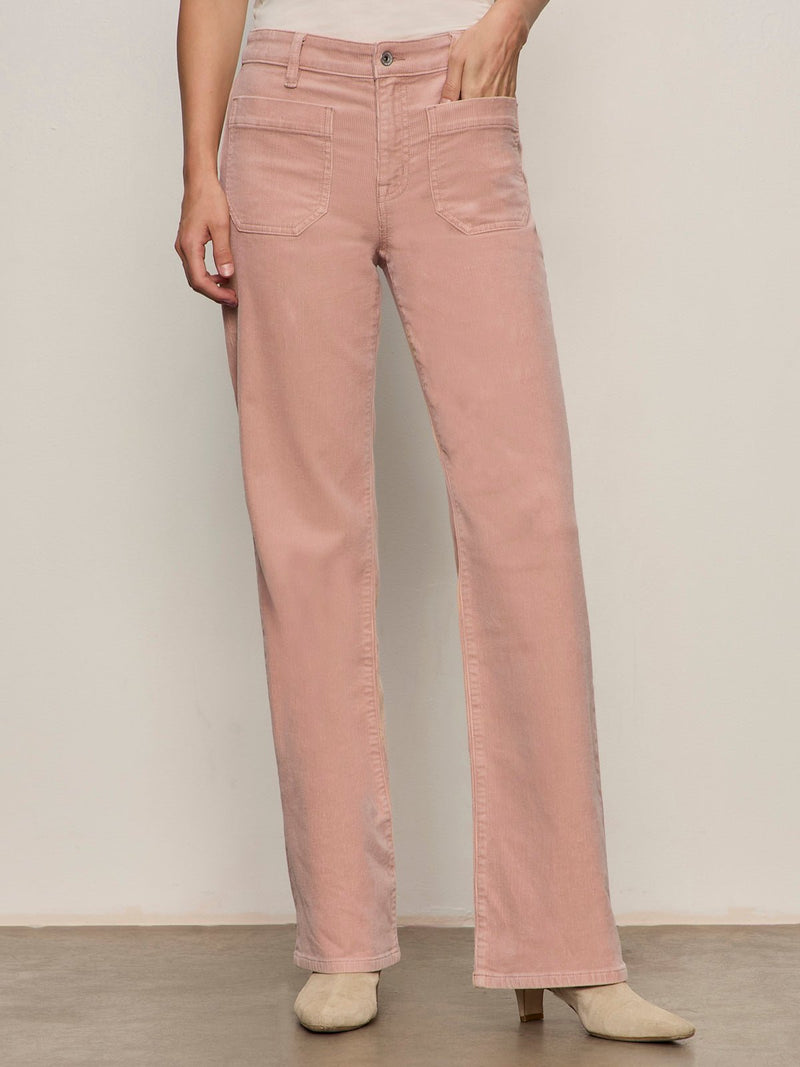 Corduroy Marine Pant Dusty Rose alt 1