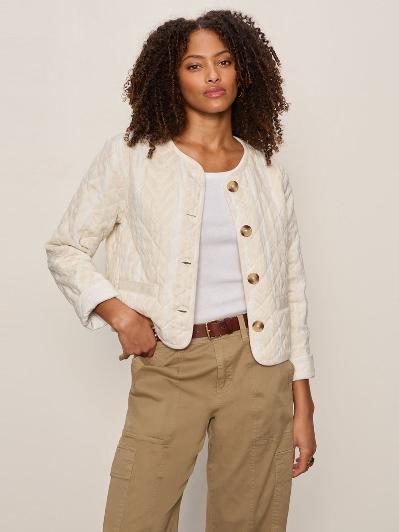 Crafted Coco Jacket Collagen Stripe