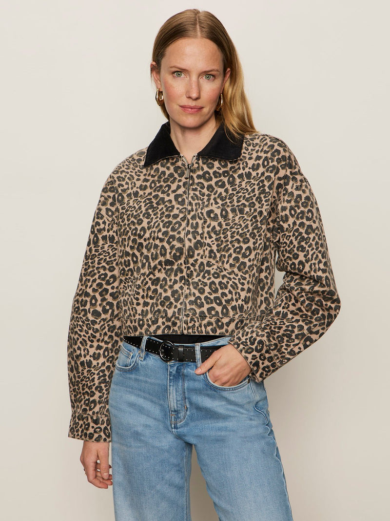 Cropped Barn Jacket French Kitty alt 1