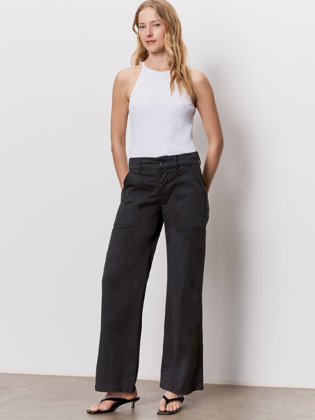 Cruiser Full Length Pant Black - Sanctuary Clothing
