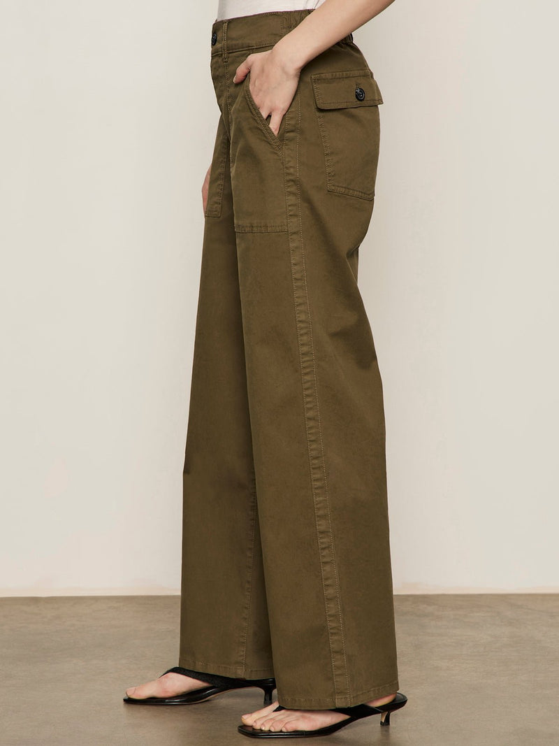 Cruiser Full Length Pant Mossy Green alt 2