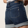 Cuffed Denim Short Dark - Sanctuary Clothing