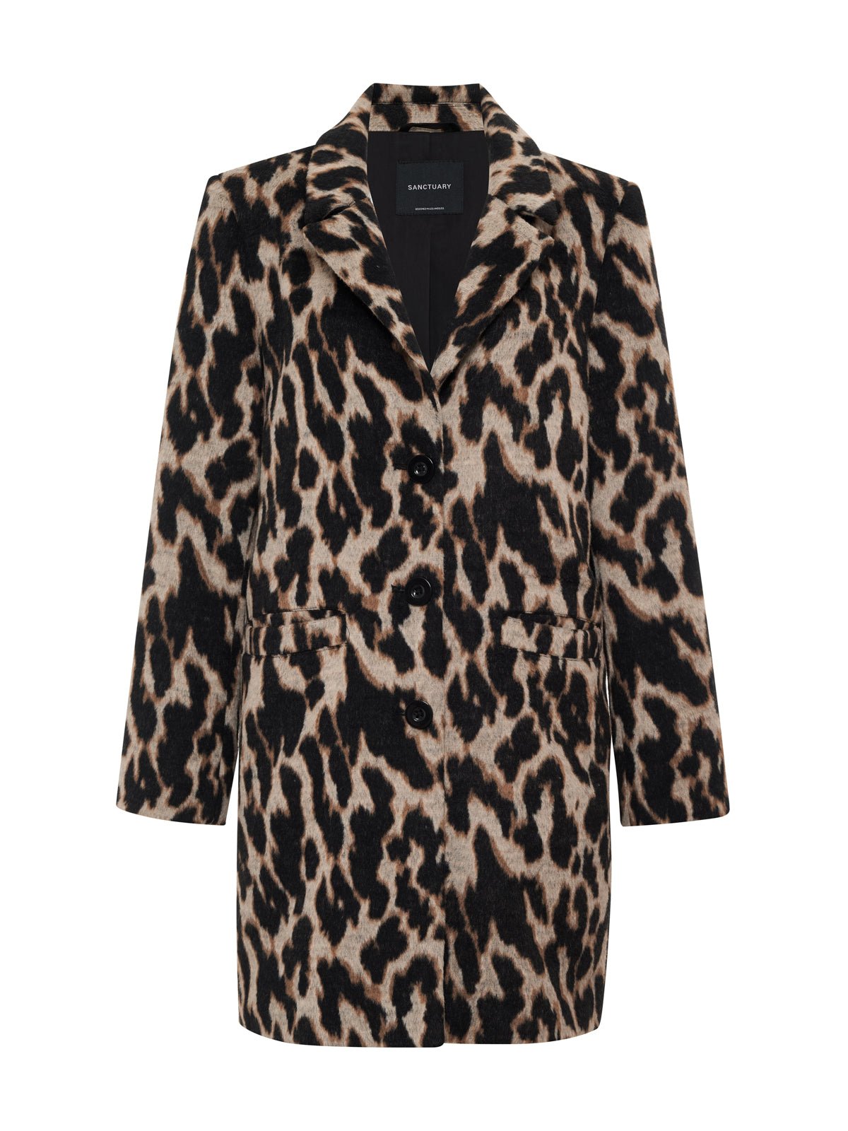 Downtown Jacket Leopard Mirage - Sanctuary Clothing