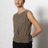 Draped Tank Burnt Olive - Sanctuary Clothing