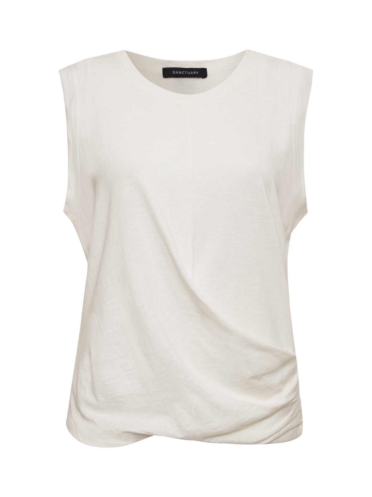 Draped Tank White - Sanctuary Clothing