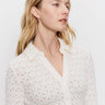 Dreamgirl Lace Button Up Top Chalk - Sanctuary Clothing