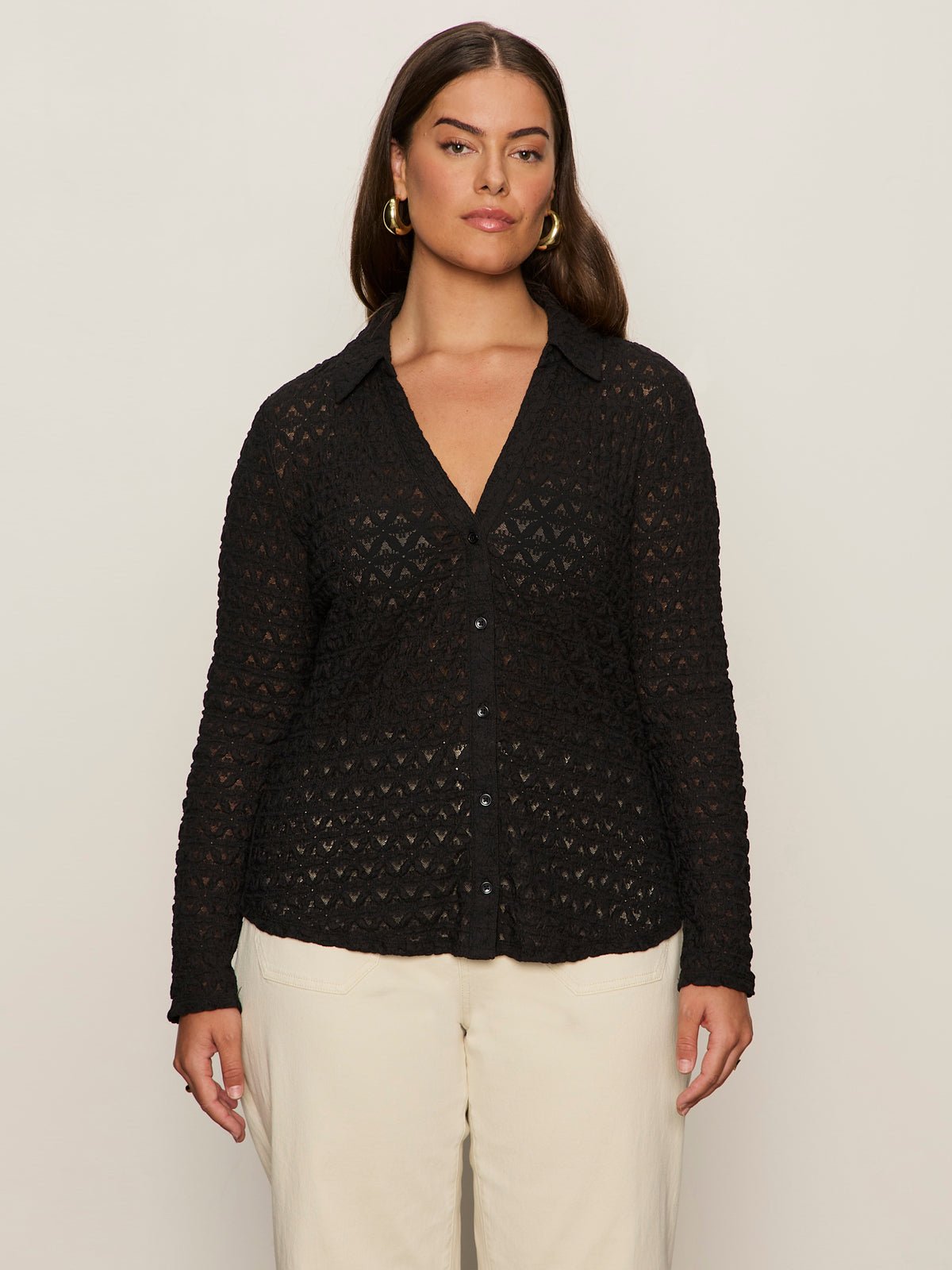 Dreamgirl Top Black Extended Sizing - Sanctuary Clothing