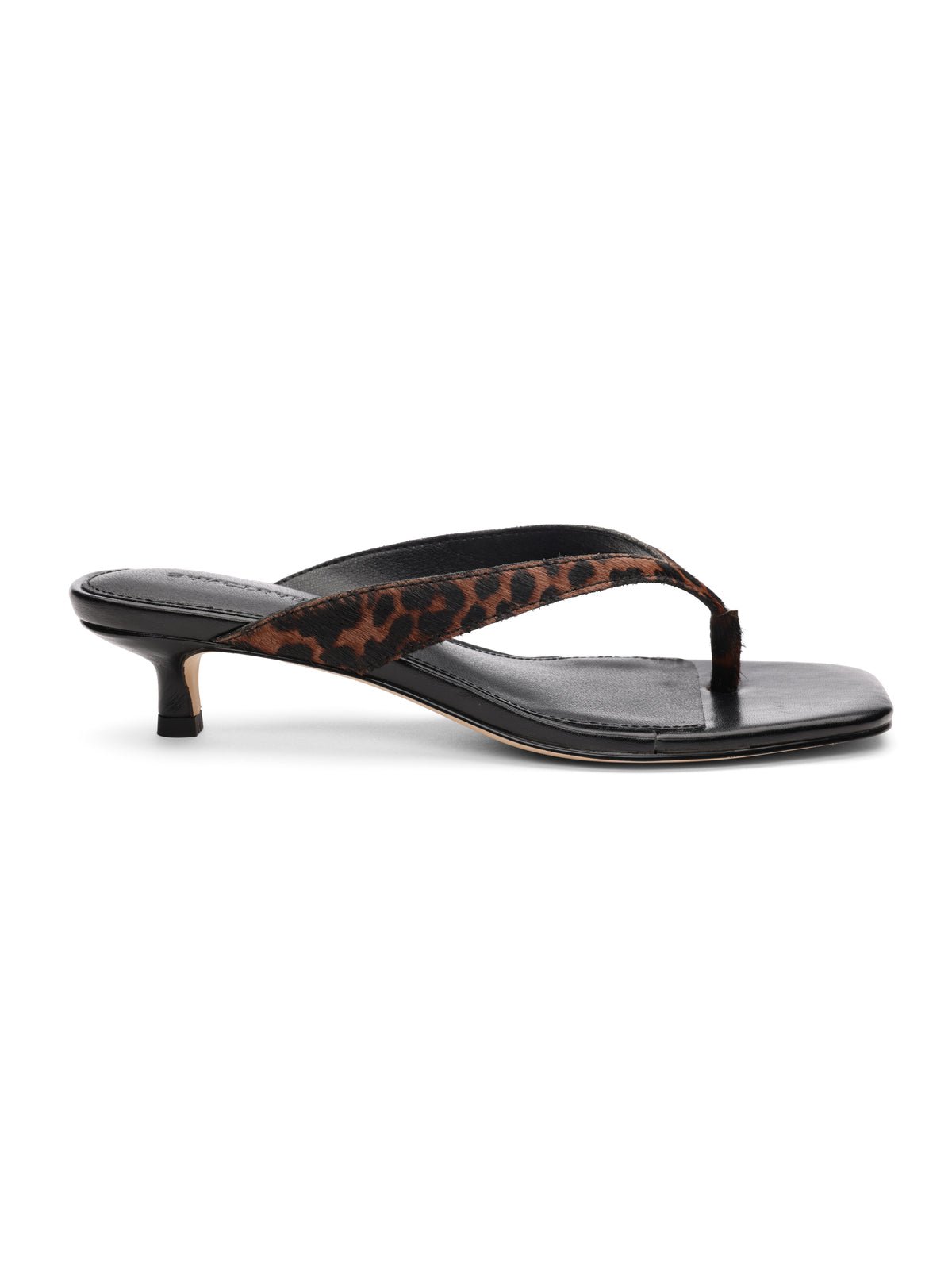 Ease Sandal Black Brown Leopard - Sanctuary Clothing