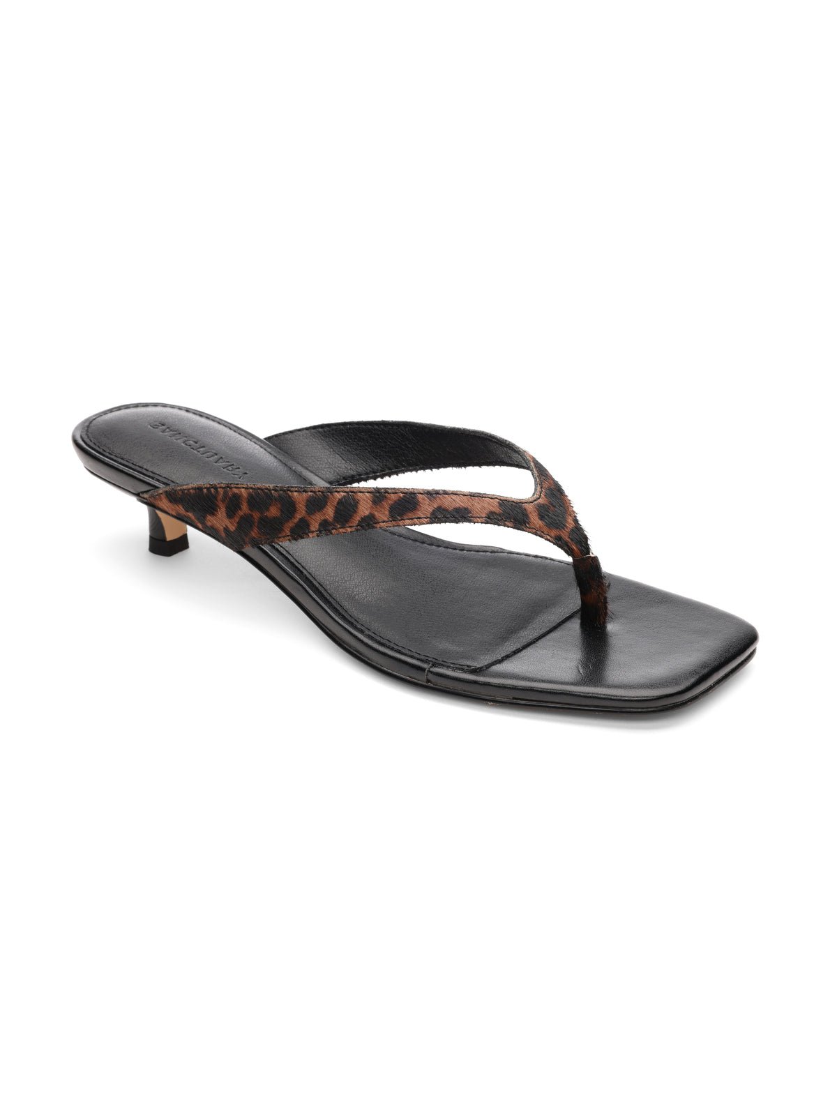 Ease Sandal Black Brown Leopard - Sanctuary Clothing