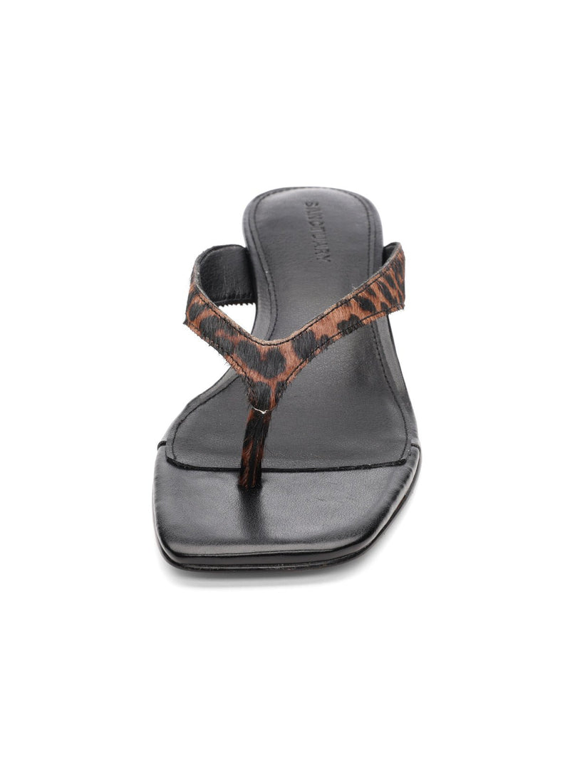 Ease Sandal Black Brown Leopard alt 1