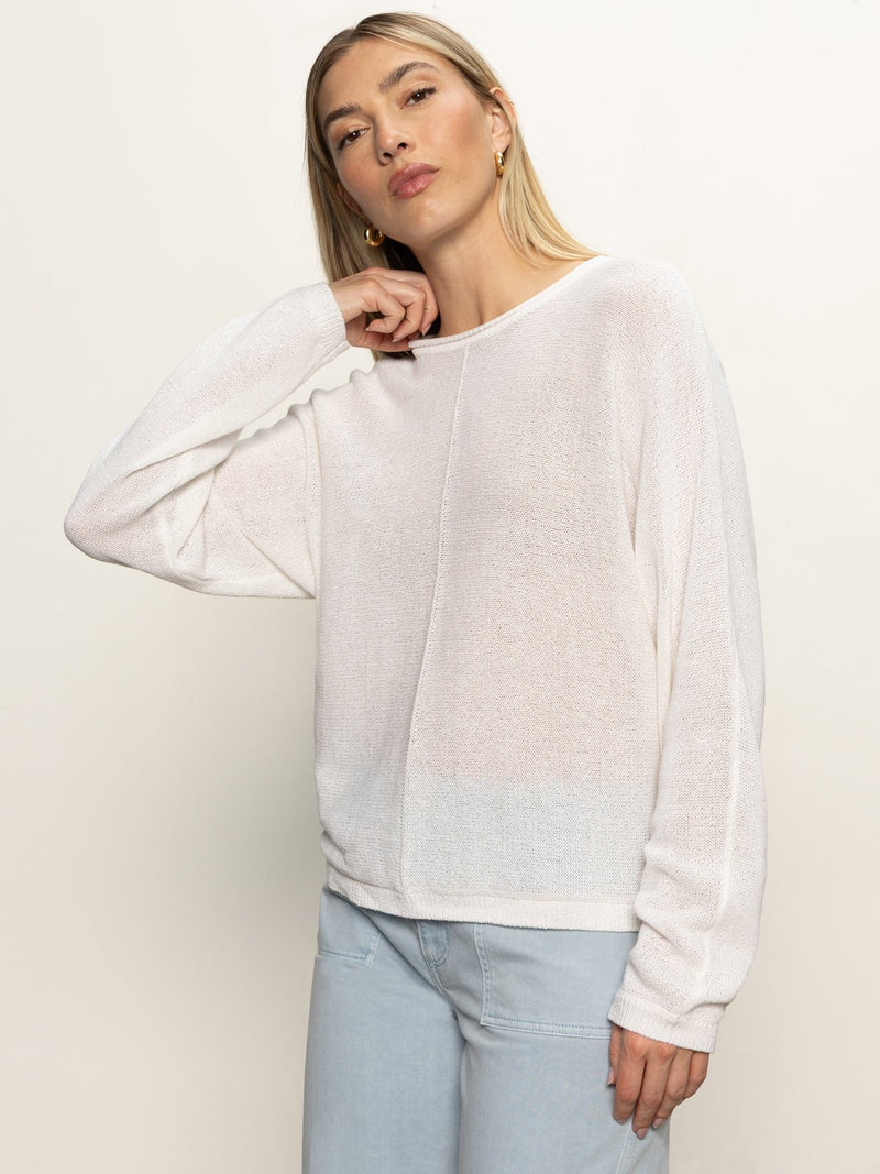 Easy Knitwear Top White
