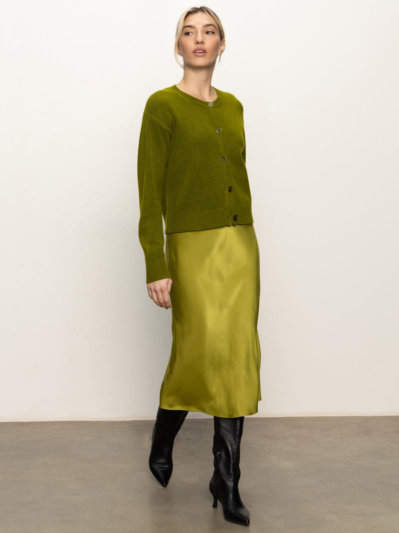 Everyday Midi Skirt Martini Olive alt 5