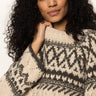 Fairisle Crew Neck Sweater Light Oat Multi - Sanctuary Clothing