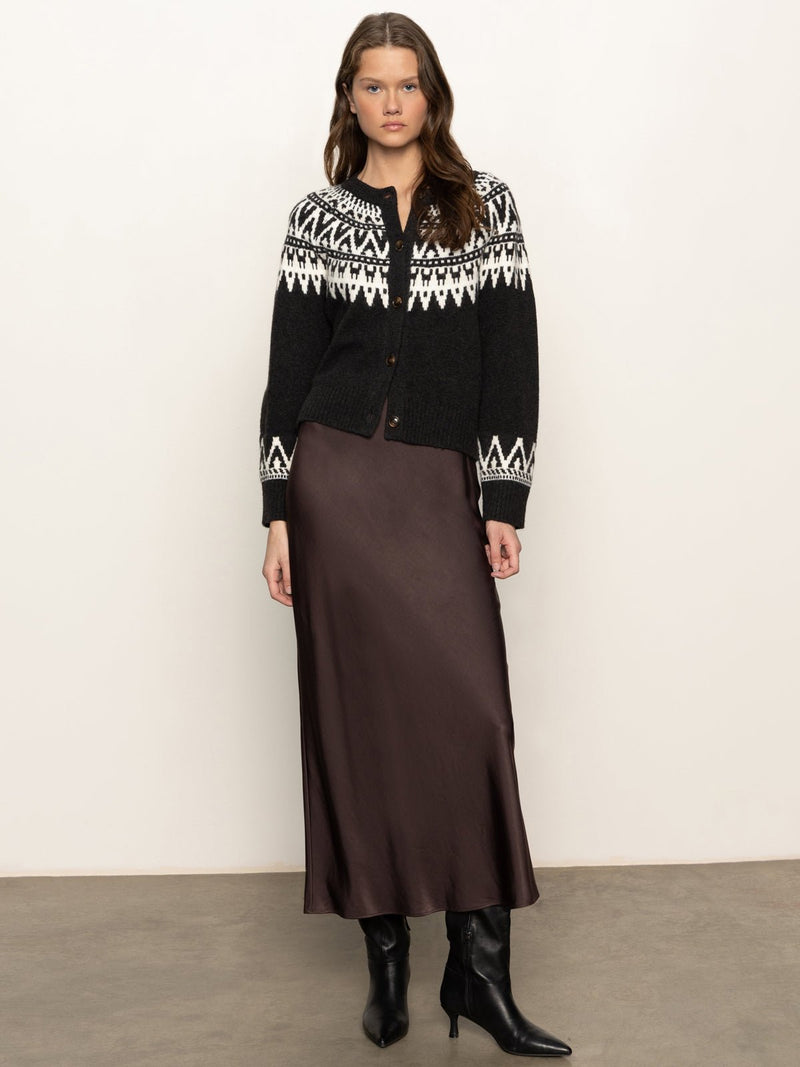 Fairisle Crewneck Cardi Ink Multi alt 5