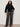 Forever Wool Cashmere Popover Black Extended Sizing - Sanctuary Clothing