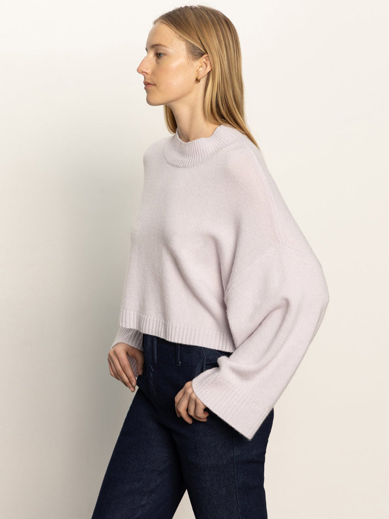 Forever Wool Cashmere Popover Light Twilight Mauve alt 2