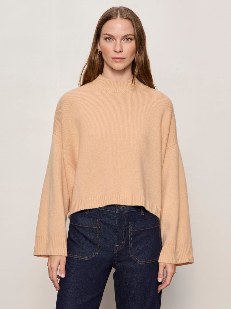 Forever Wool Cashmere Popover Toasted Beige alt 1