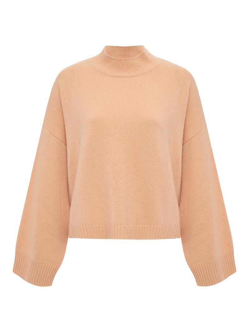 Forever Wool Cashmere Popover Toasted Beige alt 5