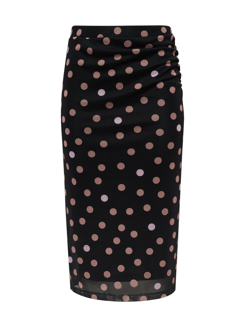 Gathered Mesh Skirt Popspot alt 4