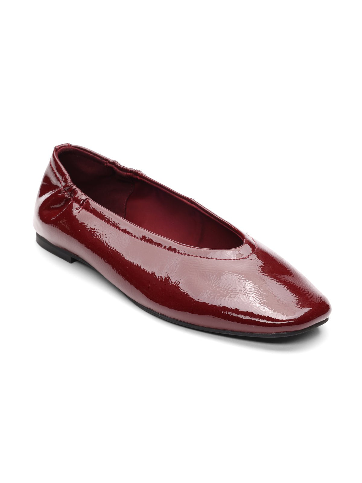 Gigi Ballet Flat Wine - Sanctuary Clothing