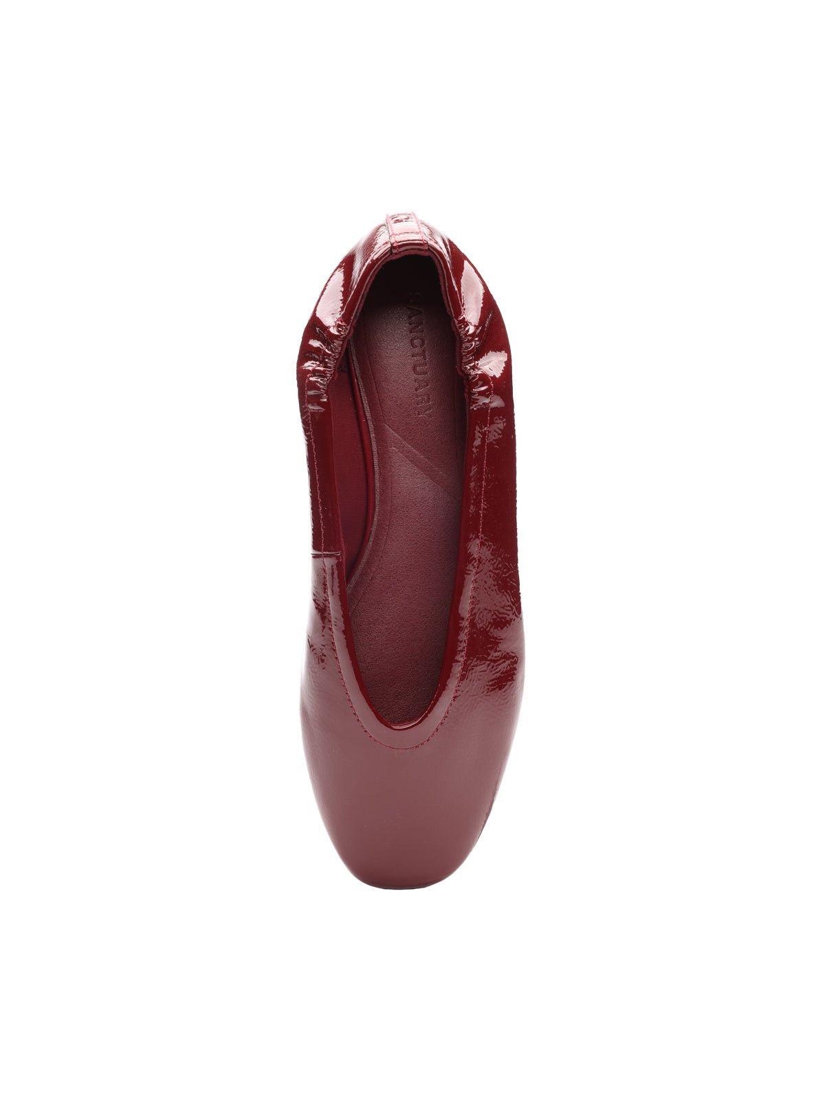 Gigi Ballet Flat Wine - Sanctuary Clothing