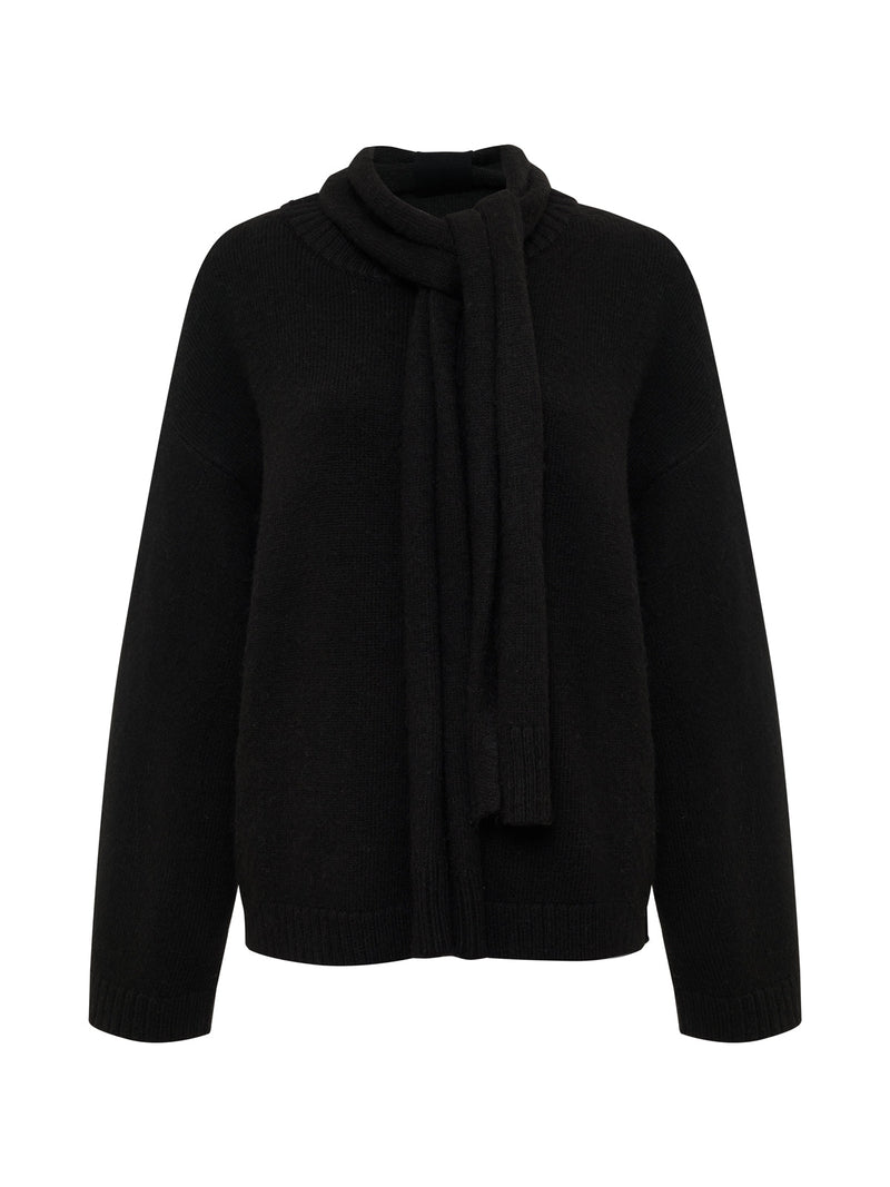 Go-To Sweater Black Extended Sizing alt 6