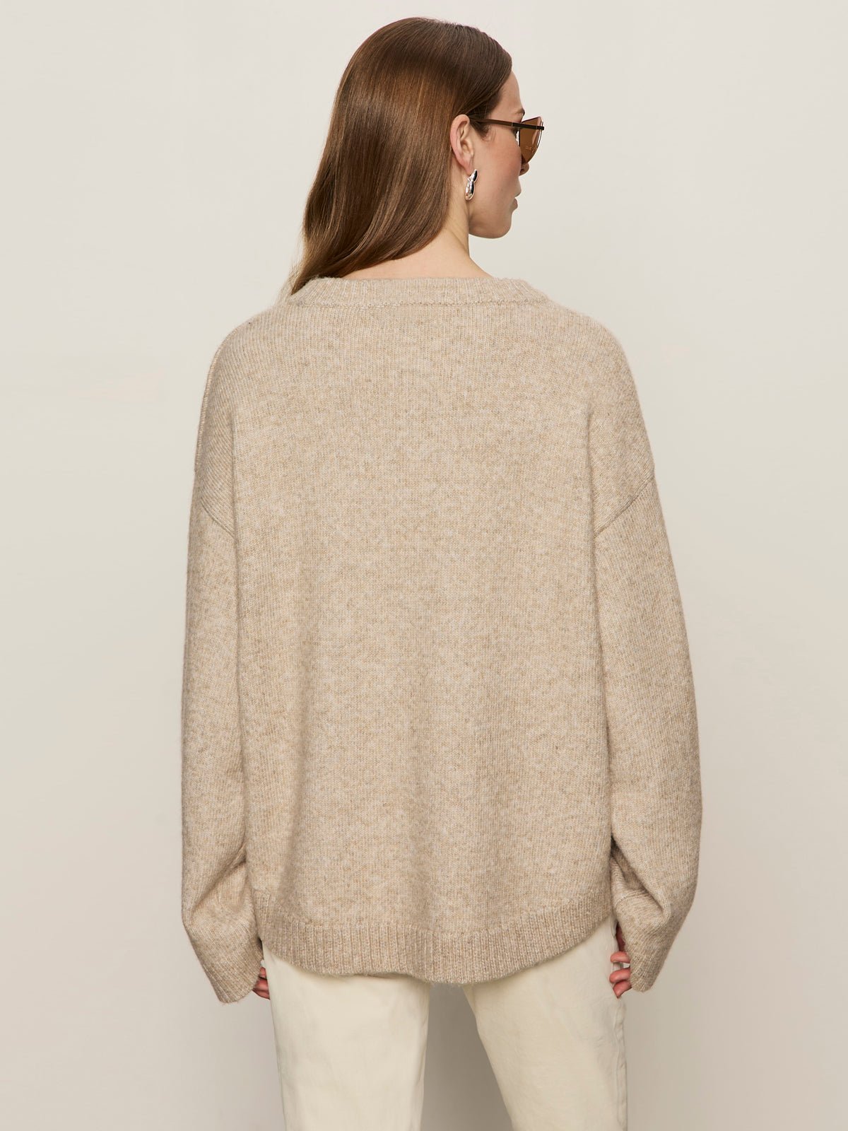 Go - To Sweater Heather Wheat - Sanctuary Clothing