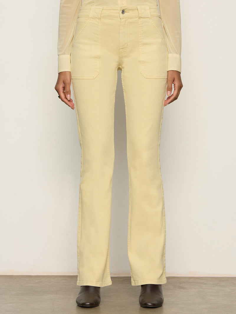 Hayden Bootcut Jean Buttercream alt 1