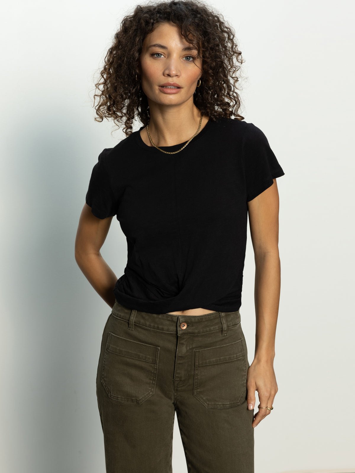 Highstreet Tee Black - Sanctuary Clothing