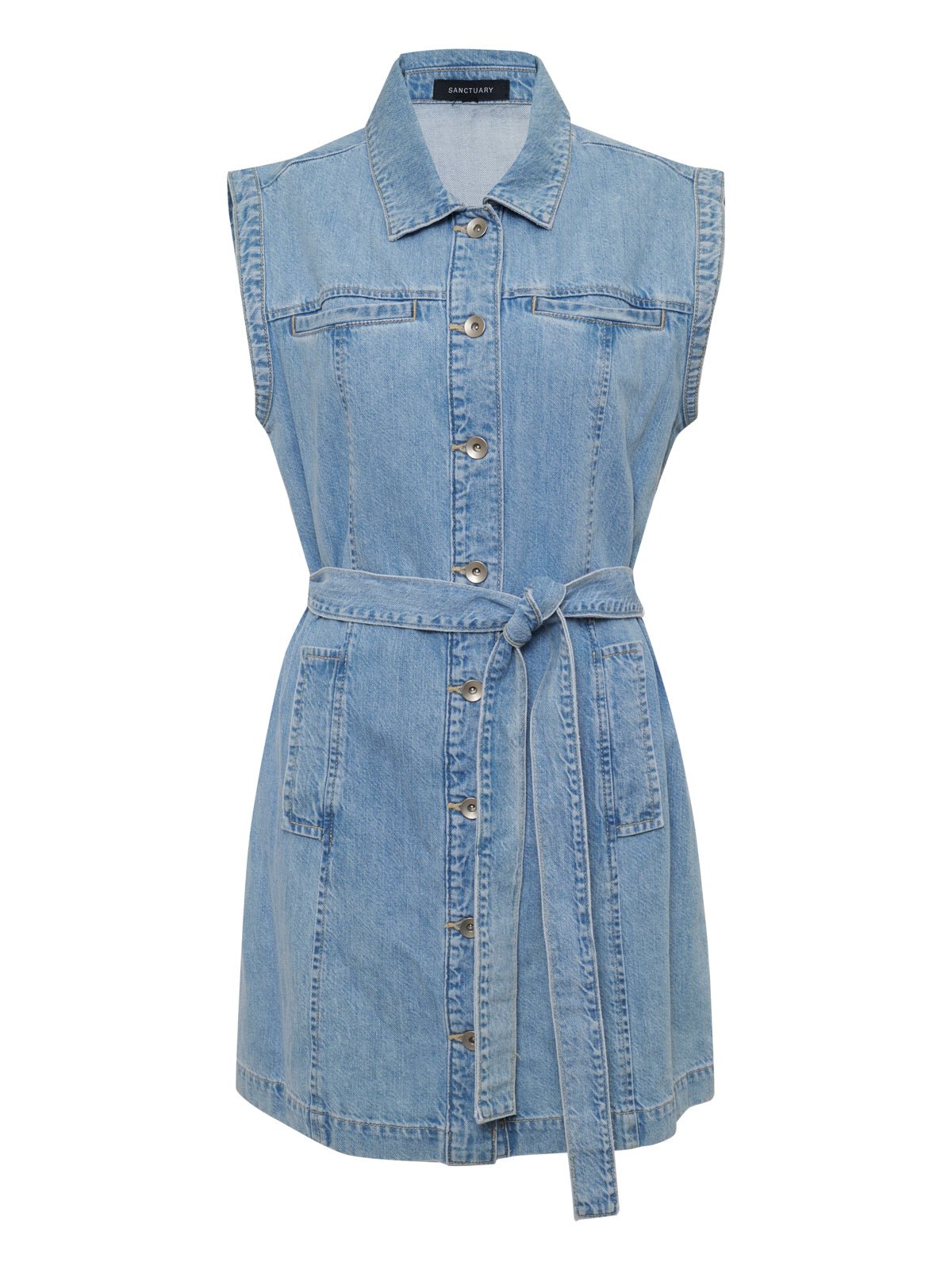 Ila Denim Dress Bouquet - Sanctuary Clothing