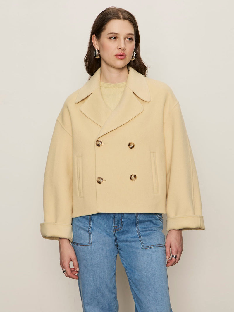 Karlie Wool Jacket Buttercream alt 1