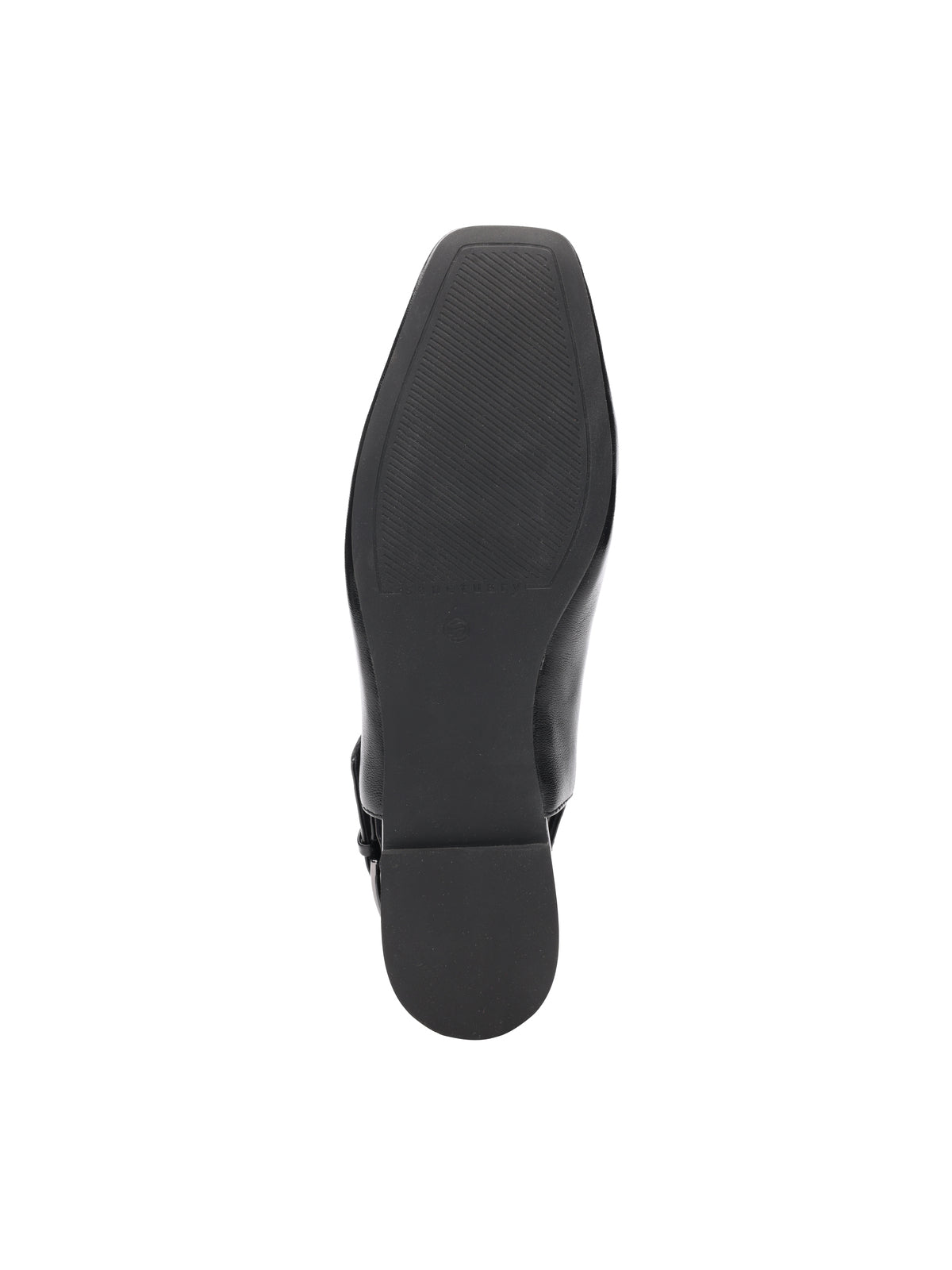 Kitchy Slingback Flat Black - Sanctuary Clothing