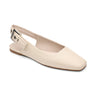 Kitchy Slingback Flat Eco Natural - Sanctuary Clothing