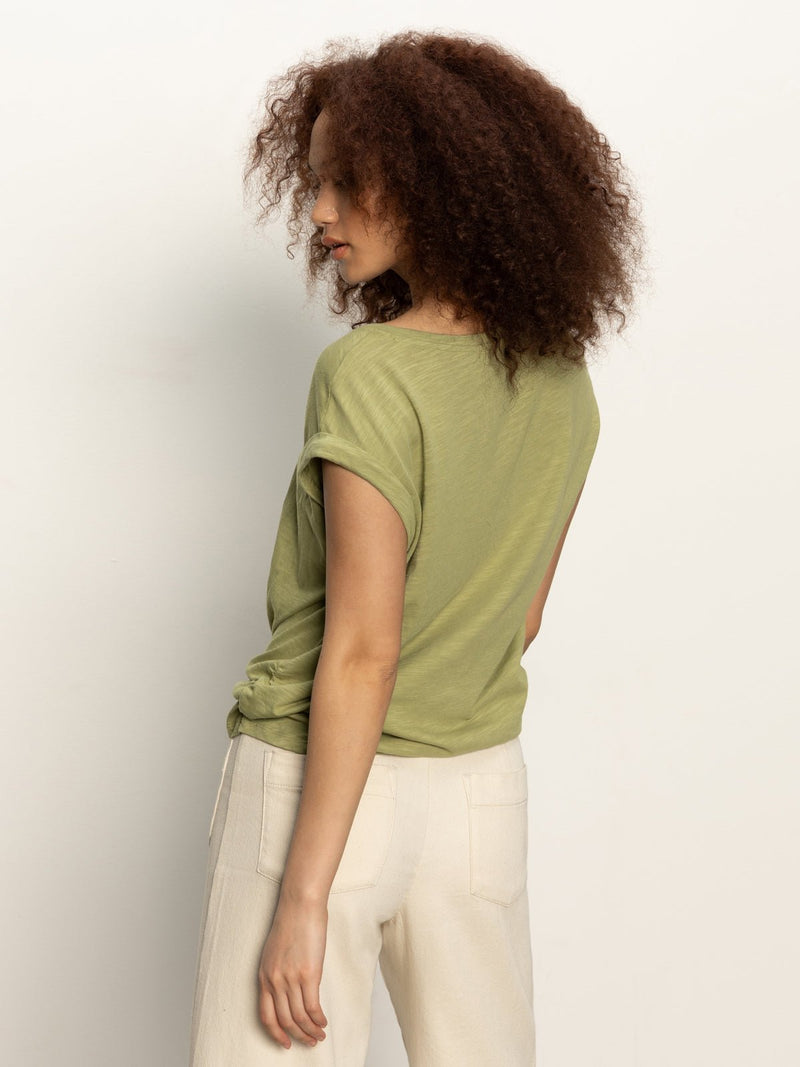 Knotted Muscle Tee Bamboo alt 2
