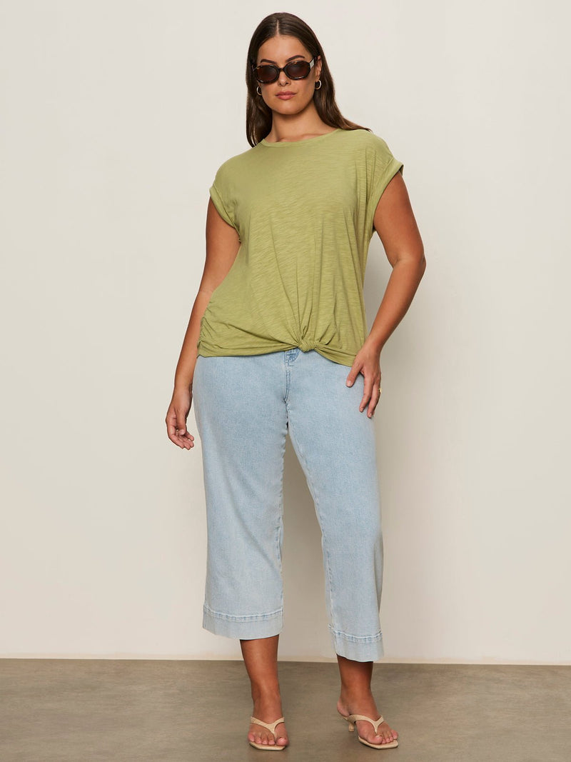 Knotted Muscle Tee Bamboo Extended Sizing alt 4