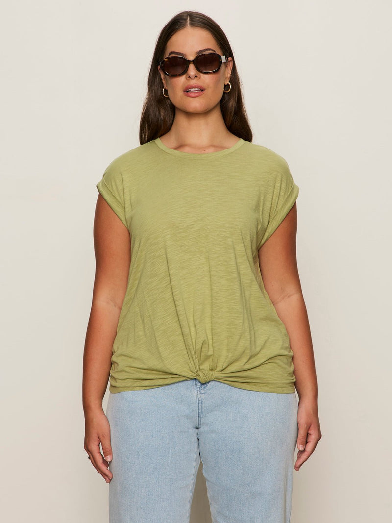 Knotted Muscle Tee Bamboo Extended Sizing
