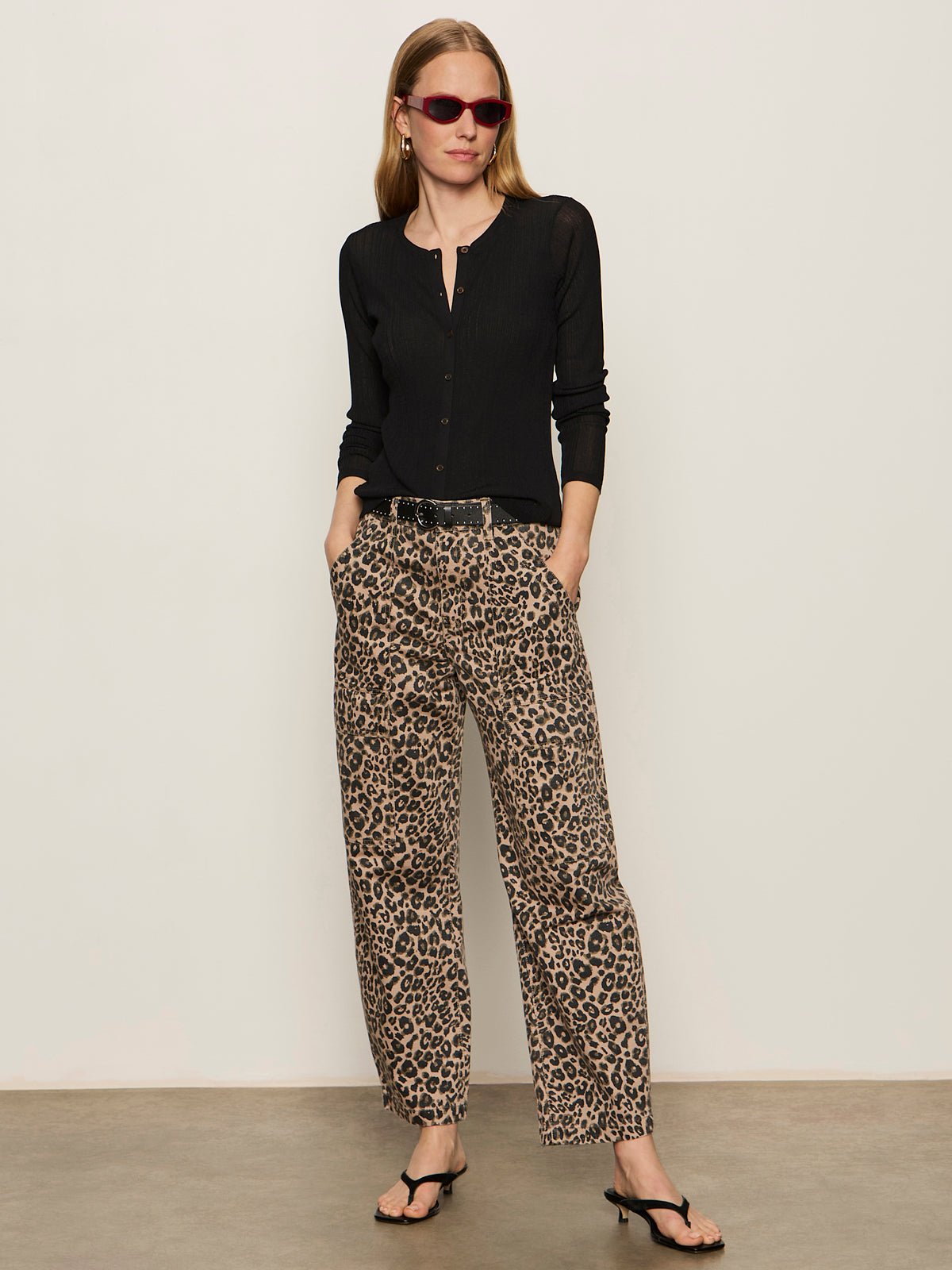 Lightweight Ribbed Cardi Black - Sanctuary Clothing