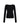 Long Sleeve Boatneck Textured Top Black - Sanctuary Clothing