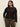 Long Sleeve Boatneck Textured Top Black Extended Sizing - Sanctuary Clothing