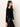 Long Sleeve Shoulder Twist Top Black - Sanctuary Clothing