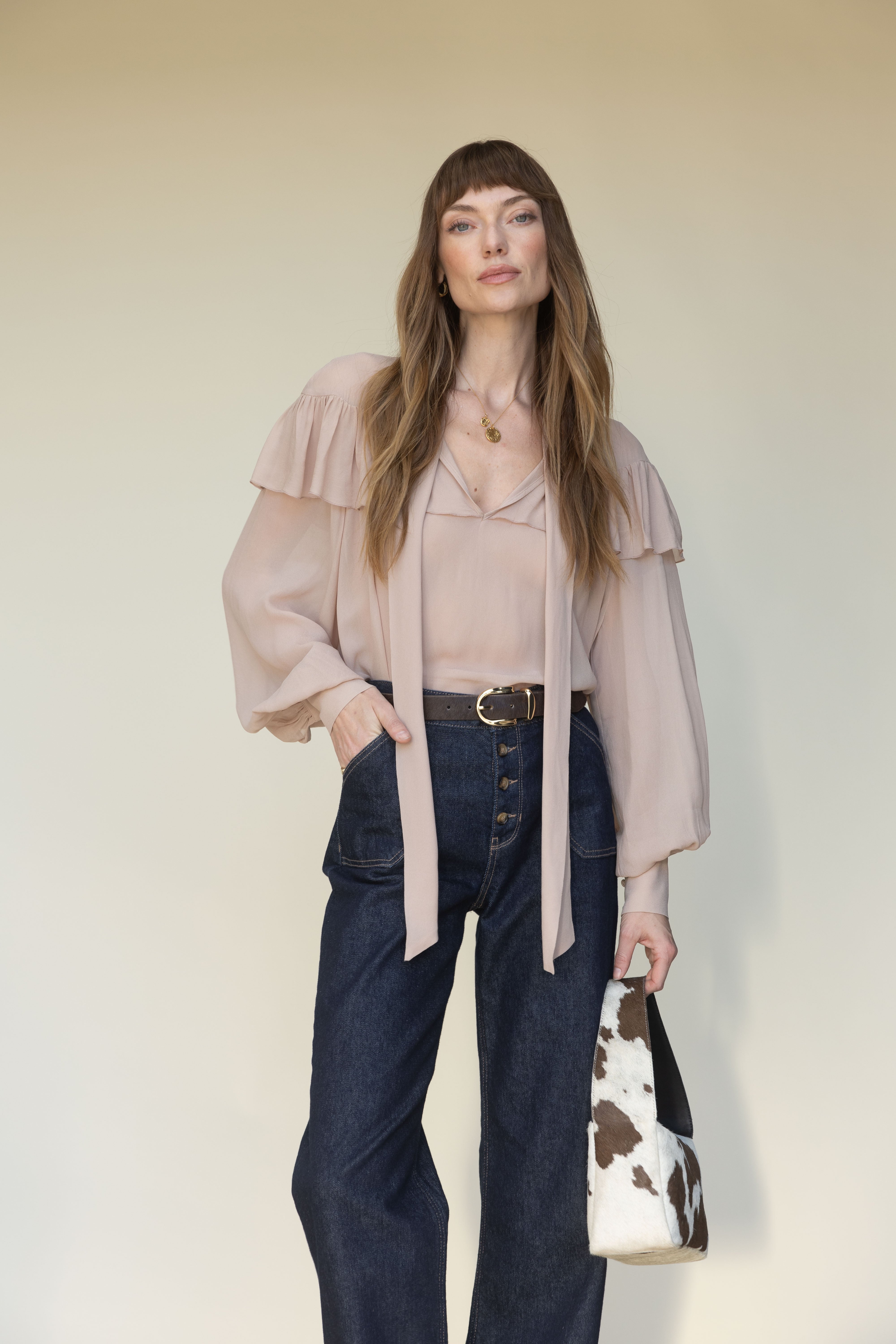 Midnight Cow - Print Bag - Sanctuary Clothing