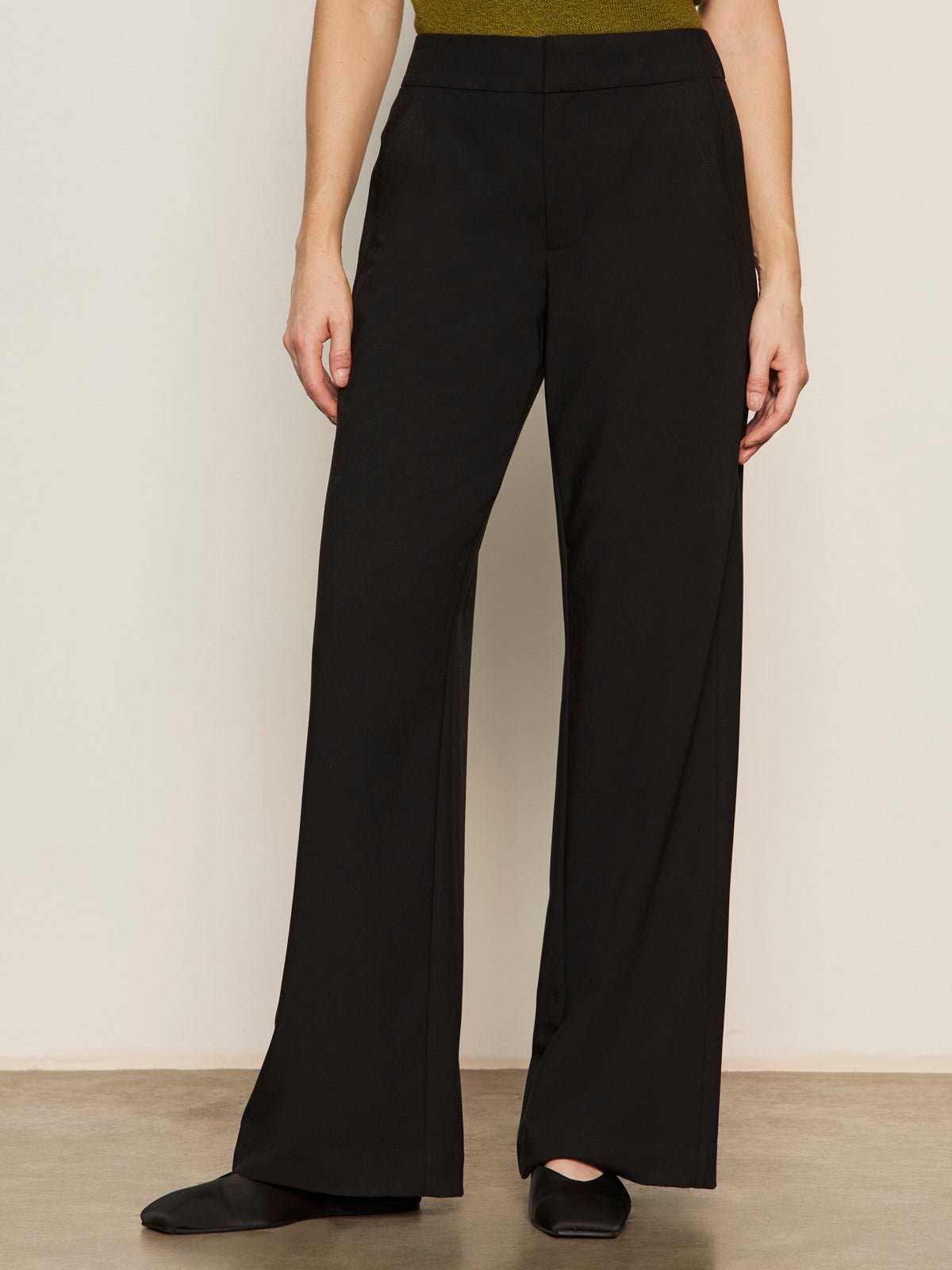 Modern Gab Trouser Black - Sanctuary Clothing