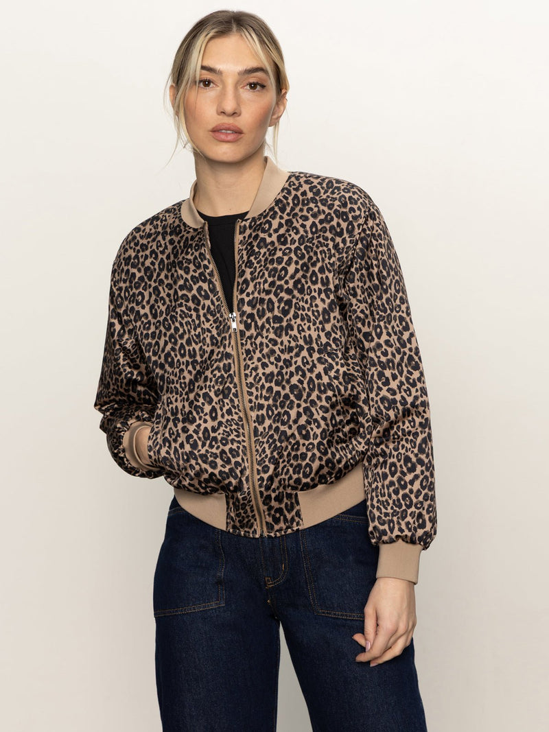 Monroe Sateen Bomber Jacket French Kitty alt 2