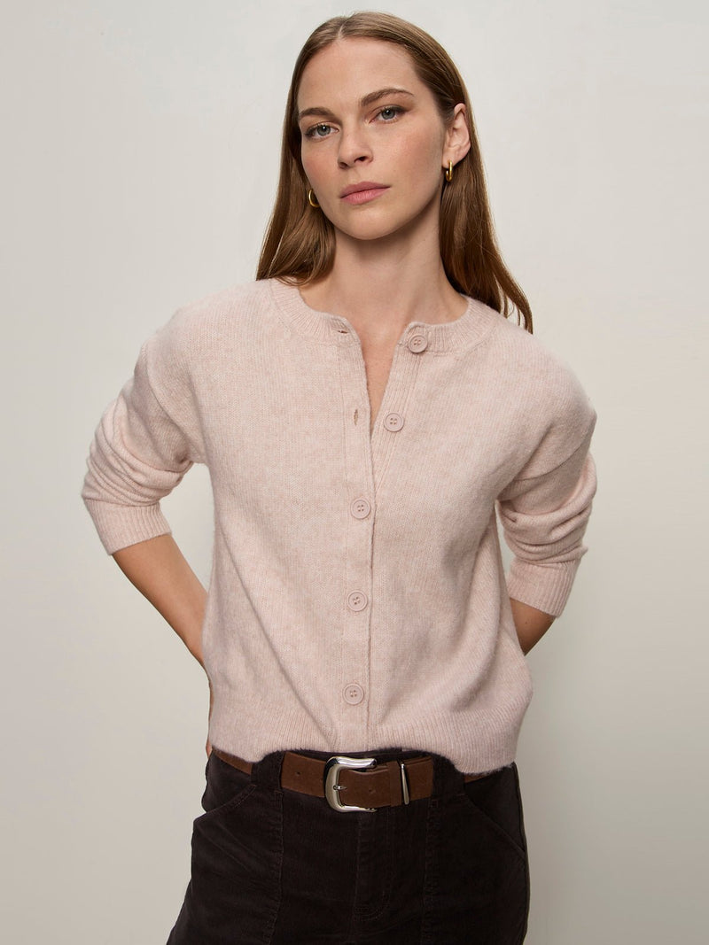 Must-Have Cardi Heather Rose