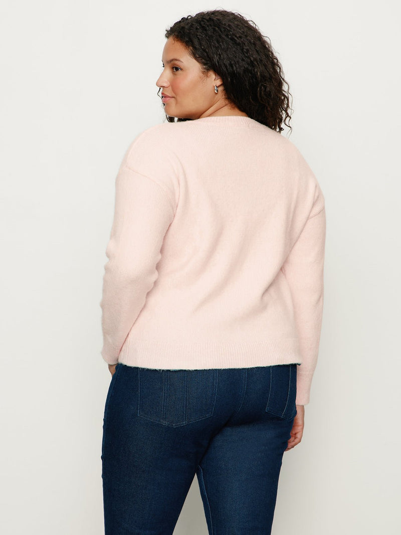 Must-Have Cardi Pink Milk Extended Sizing alt 3
